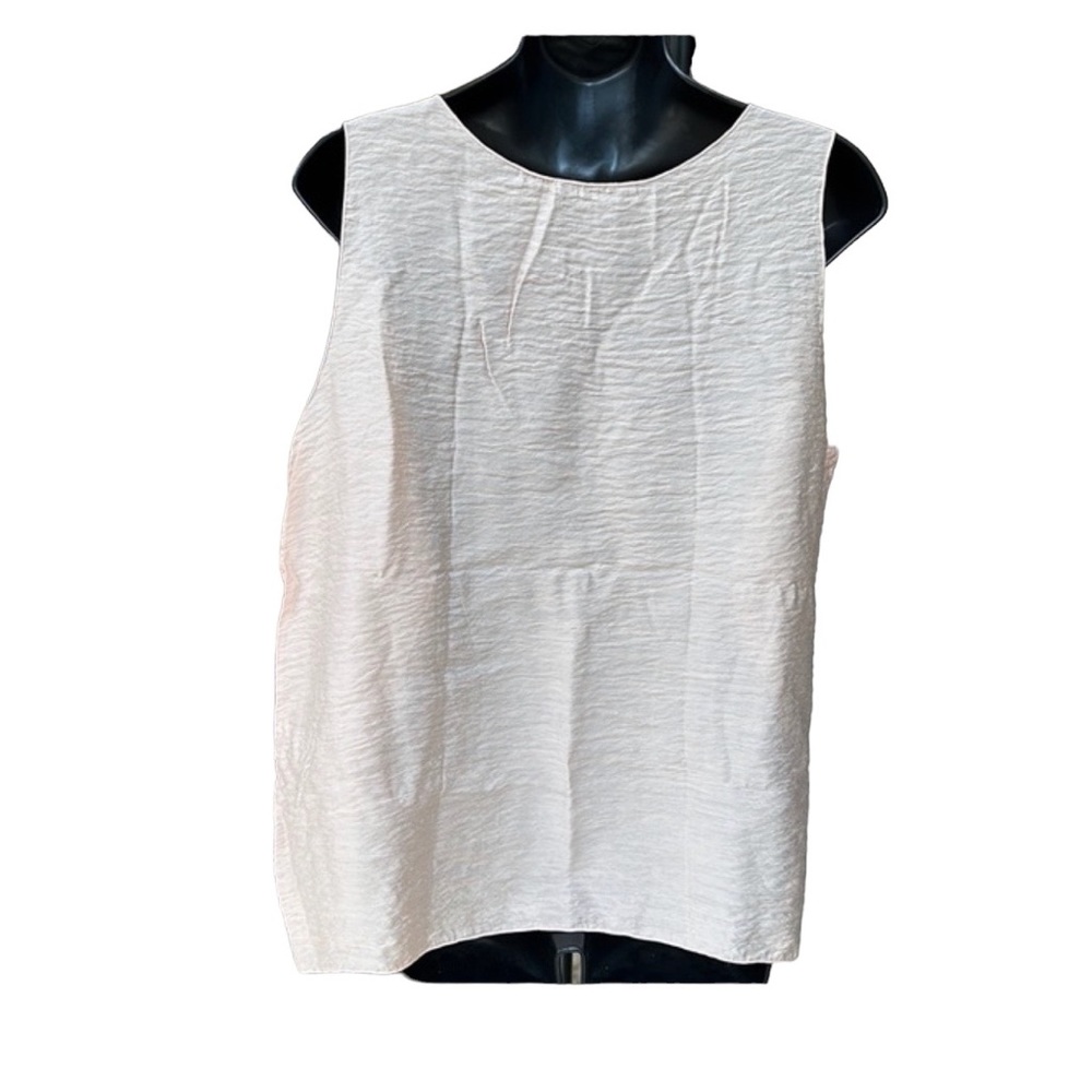 CUT-LOOSE pale pink sleeveless top, cool and breezy, size Large, NWT - Picture 3 of 6
